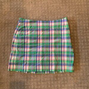 Polo Golf Ralph Lauren Ladies Size 2 SKORT Preppy Plaid